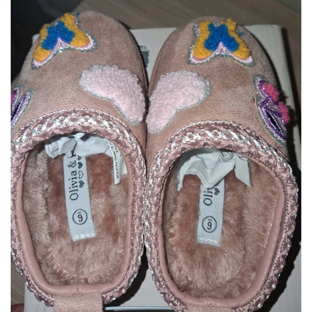 Olivia & Kate Toddler Girls Flat Heel Clogs Size 6 NEW - Picture 3 of 4